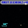 FIRST J113030.2+412043