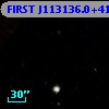FIRST J113136.0+410646