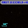 FIRST J113205.9+411716