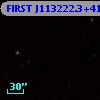 FIRST J113222.3+413759