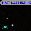 FIRST J113315.3+400339