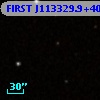 FIRST J113329.9+402648