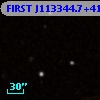 FIRST J113344.7+410446