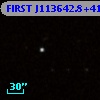 FIRST J113642.8+414115