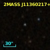 2MASS J11360217+4049382