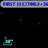 FIRST J112700.3+365756