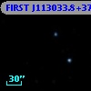 FIRST J113033.8+371521
