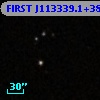 FIRST J113339.1+383825