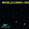 NVSS J113005+343432