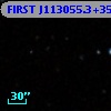 FIRST J113055.3+353302
