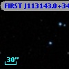 FIRST J113143.0+340238