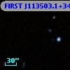 FIRST J113503.1+343800