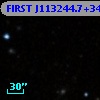 FIRST J113244.7+344018