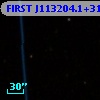 FIRST J113204.1+310845
