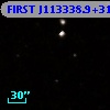 FIRST J113338.9+310652