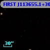 FIRST J113655.1+303731