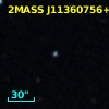 2MASS J11360756+3209146