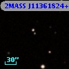 2MASS J11361824+2859262