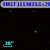 FIRST J113033.5+283458