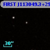 FIRST J113049.3+295150