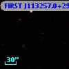 FIRST J113257.0+292855