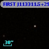 FIRST J113311.5+295743