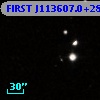 FIRST J113607.0+282754