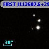 FIRST J113607.6+282751