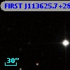 FIRST J113625.7+282837