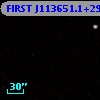 FIRST J113651.1+291642