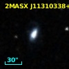 2MASX J11310338+2511539