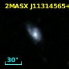 2MASX J11314565+2628317