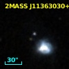 2MASS J11363030+2136111
