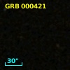 GRB 000421