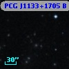 PCG J1133+1705 B
