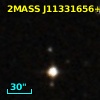 2MASS J11331656+1344494