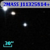 2MASS J11325814+0936413