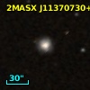 2MASX J11370730+0805326