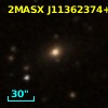 2MASX J11362374+0713367