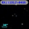 RX J1135.7+0418