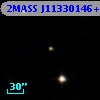 2MASS J11330146+0312513