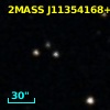 2MASS J11354168+0418056