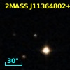 2MASS J11364802+0451411