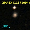 2MASX J11371094+0207361