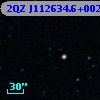 2QZ J112634.6+002859