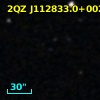 2QZ J112833.0+002229