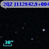 2QZ J112842.9+004128