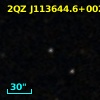 2QZ J113644.6+002800