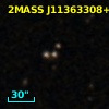 2MASS J11363308+0207475