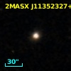 2MASX J11352327+0005256